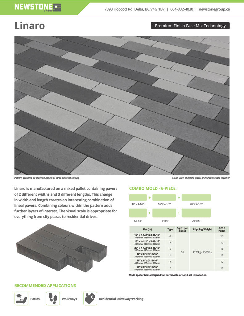 NEWSTONE - LINARO 100MM